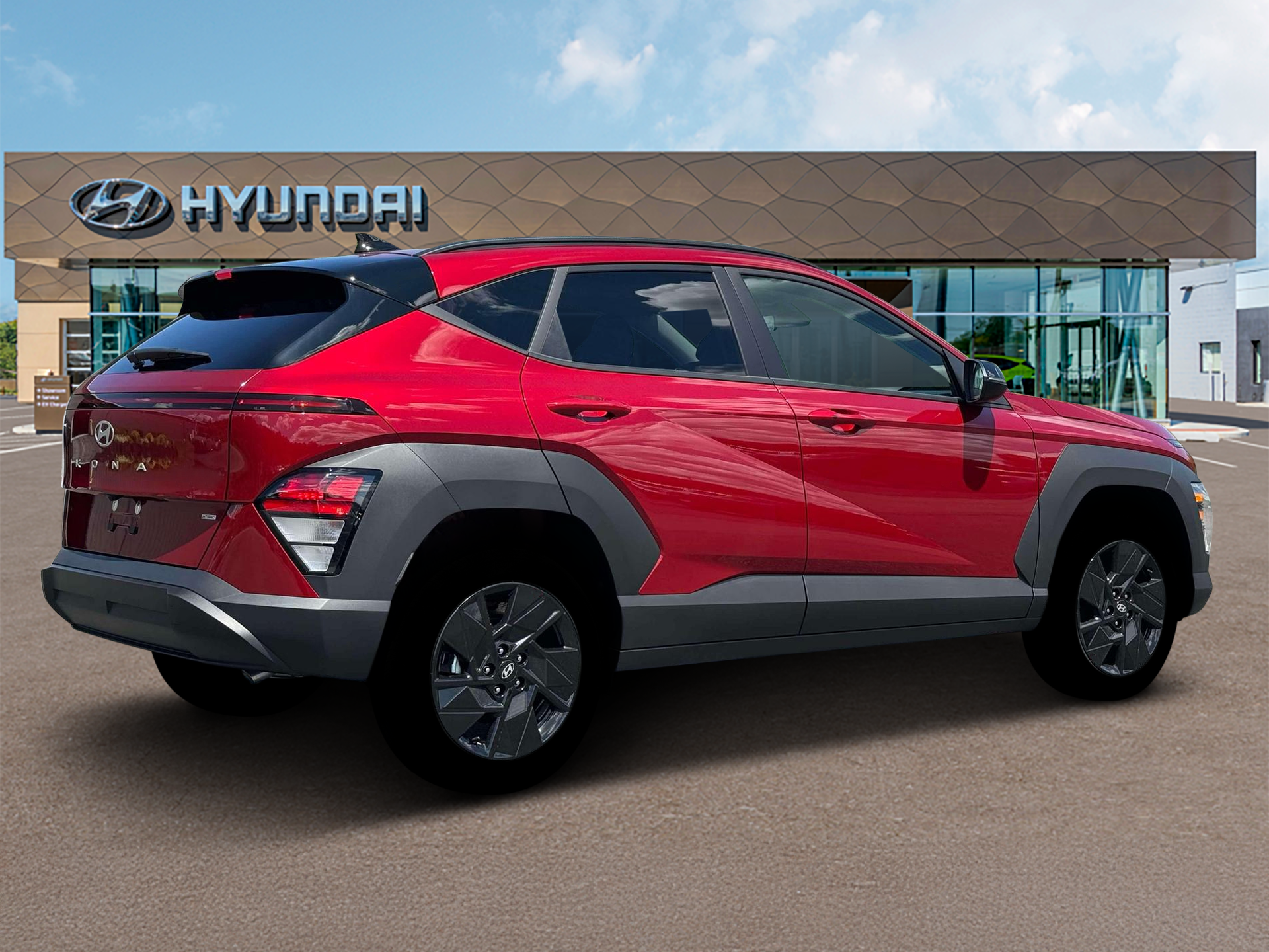 New 2026 Red Hyundai SEL Sport AWD image 8
