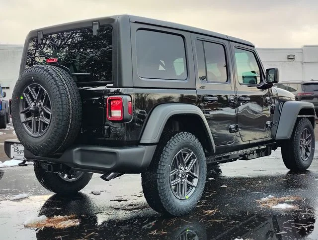 New 2026 Black Clear-Coat Exterior Paint Jeep Sport S image 3