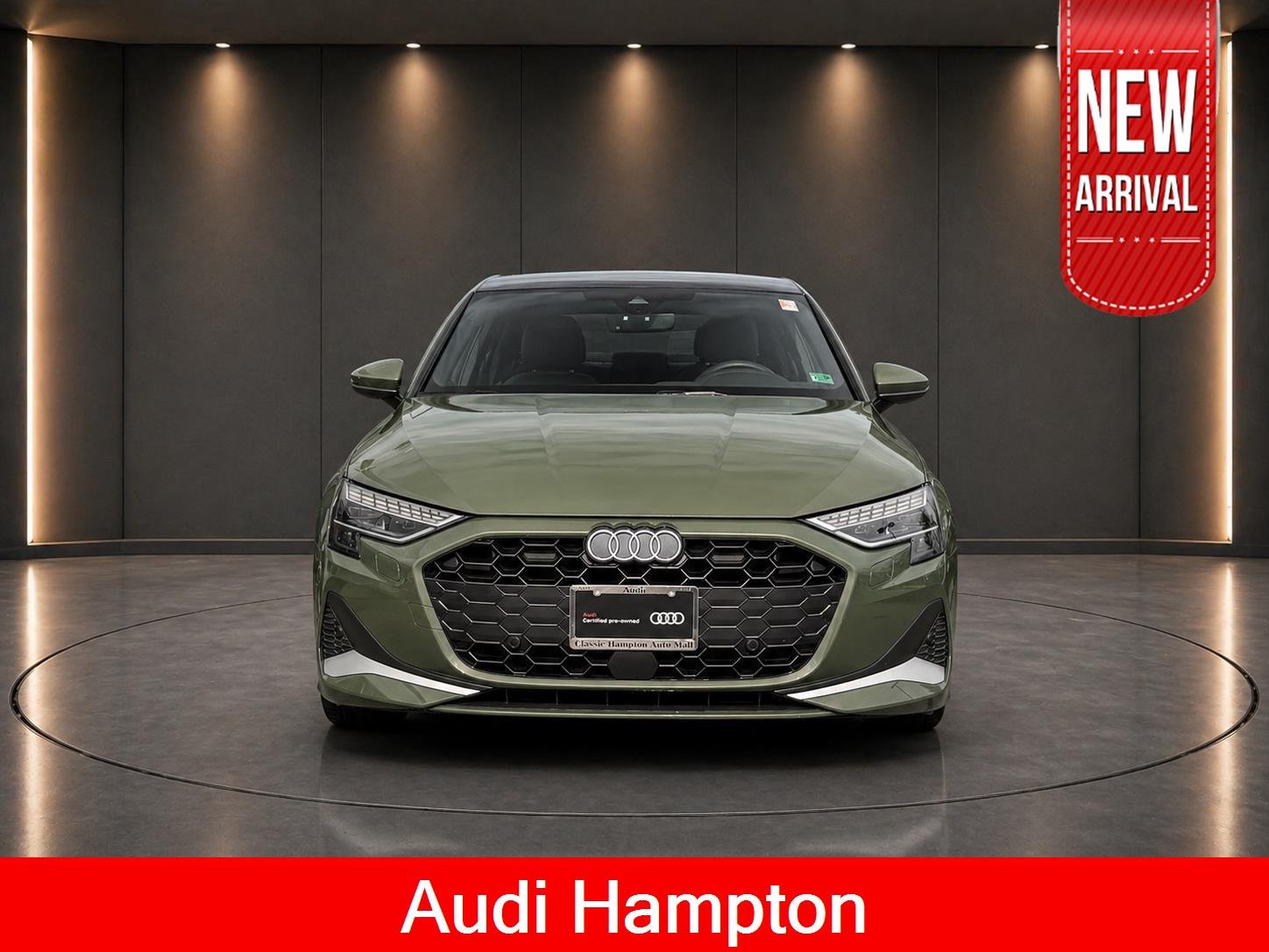 Used 2025 District Green Metallic Audi Premium Plus image 2