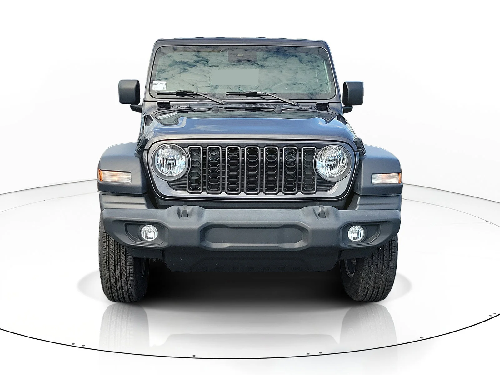 Used 2024 Granite Crystal Metallic Clearcoat Jeep Sport S image 2