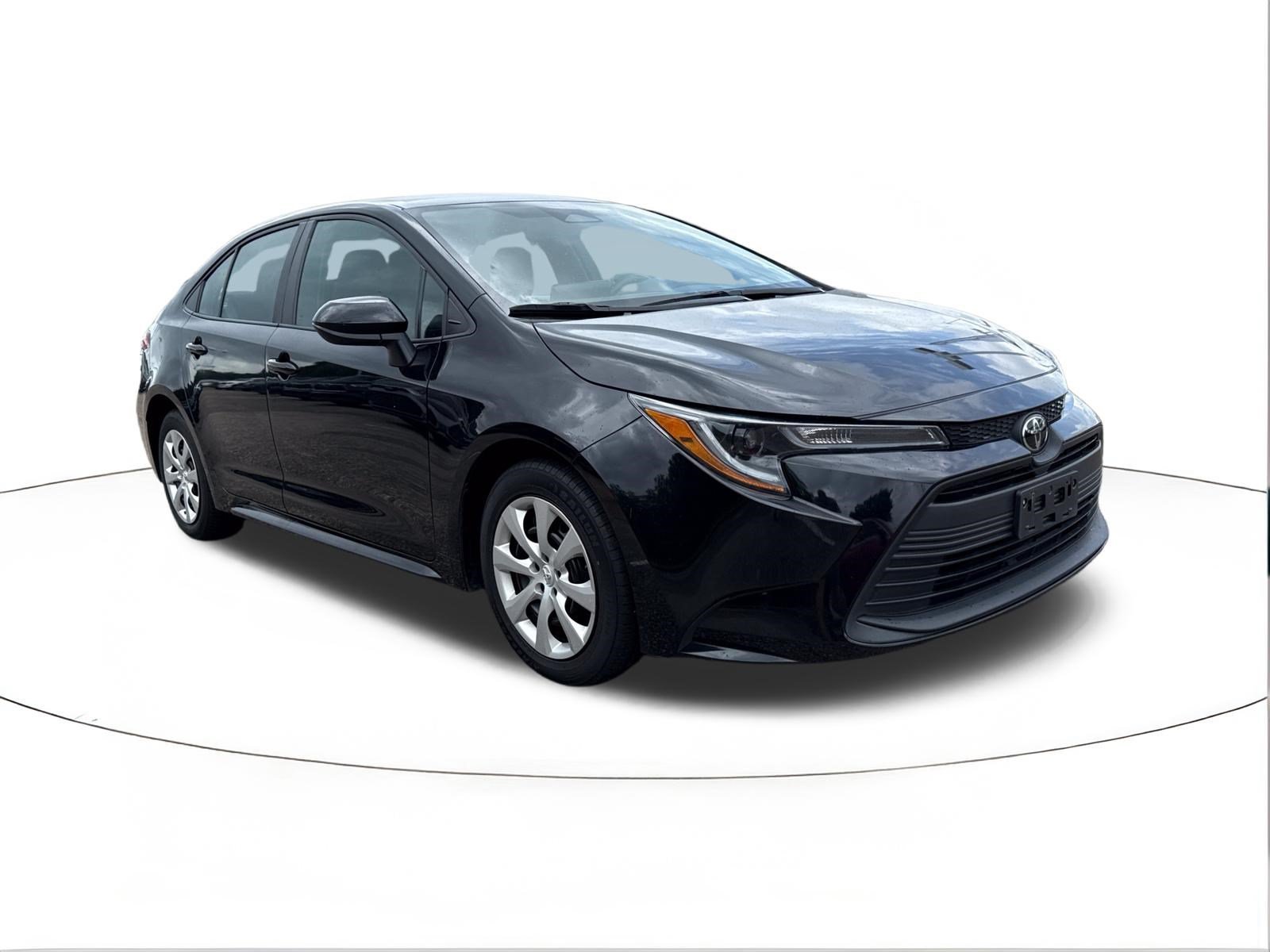 Used 2024 Midnight Black Metallic Toyota LE image 22