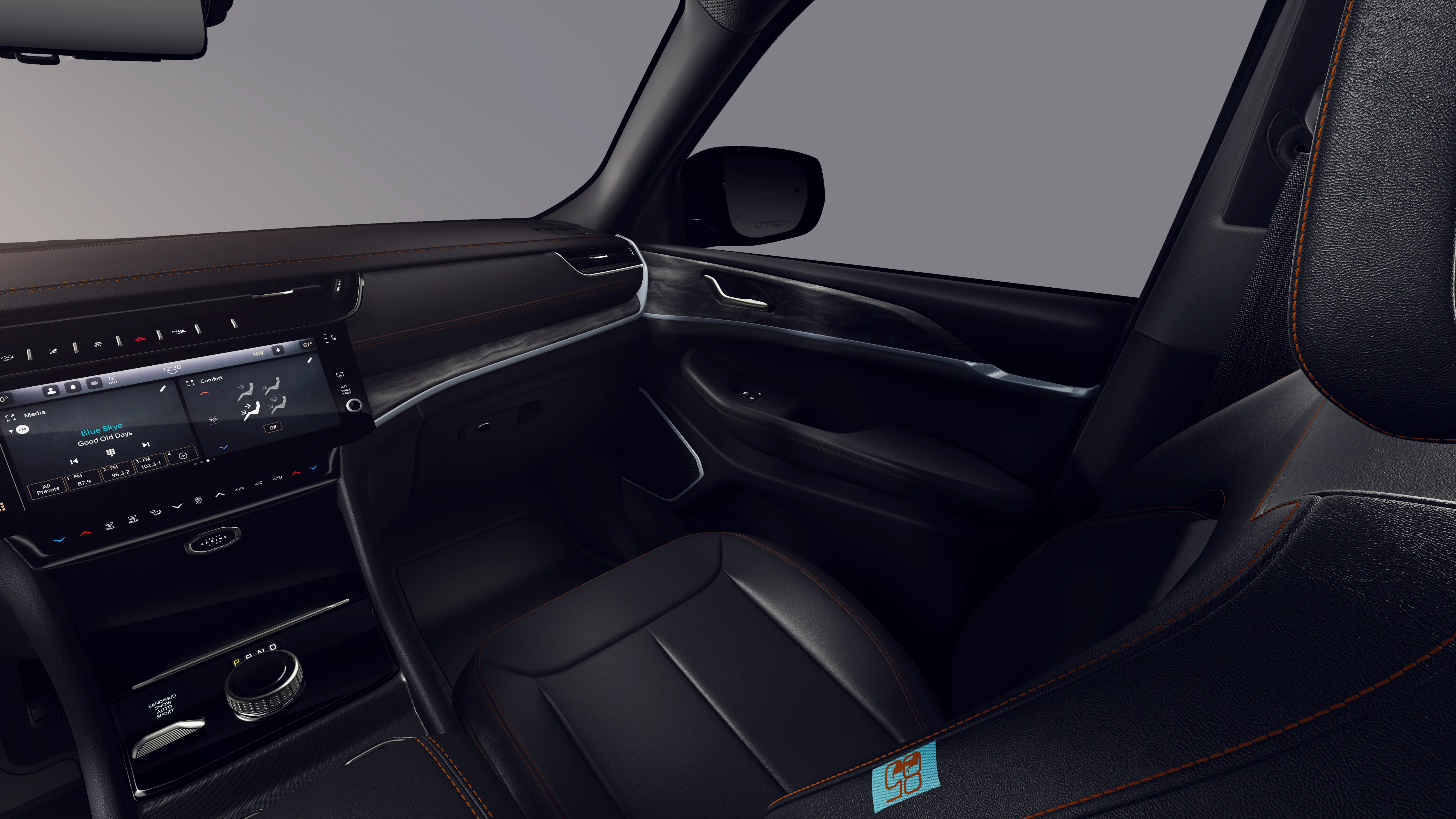 New 2026 Diamond Black Crystal Pearl-Coat Exterior Paint Jeep  image 19