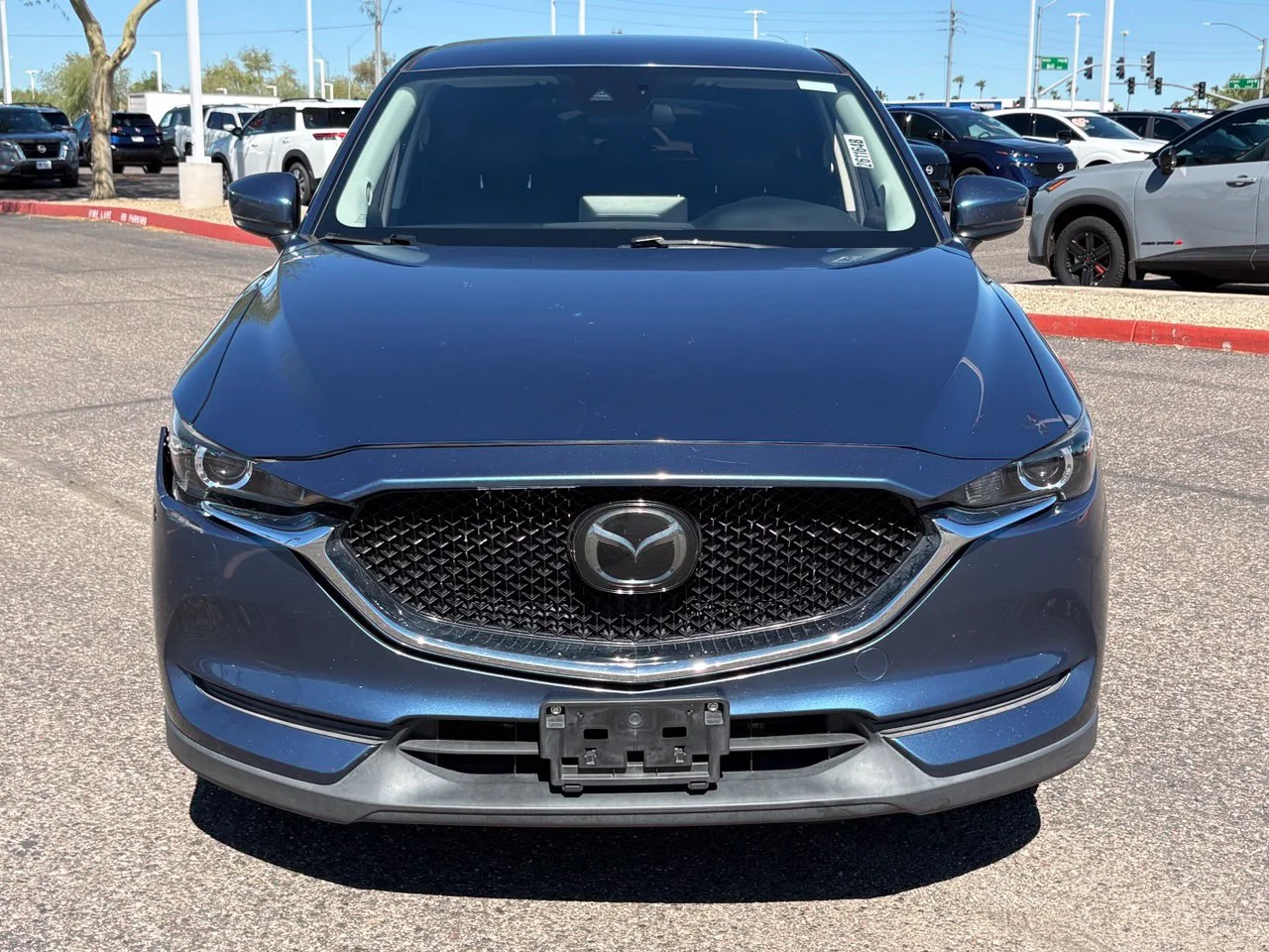 Used 2021 Eternal Blue Mica Mazda Touring image 8