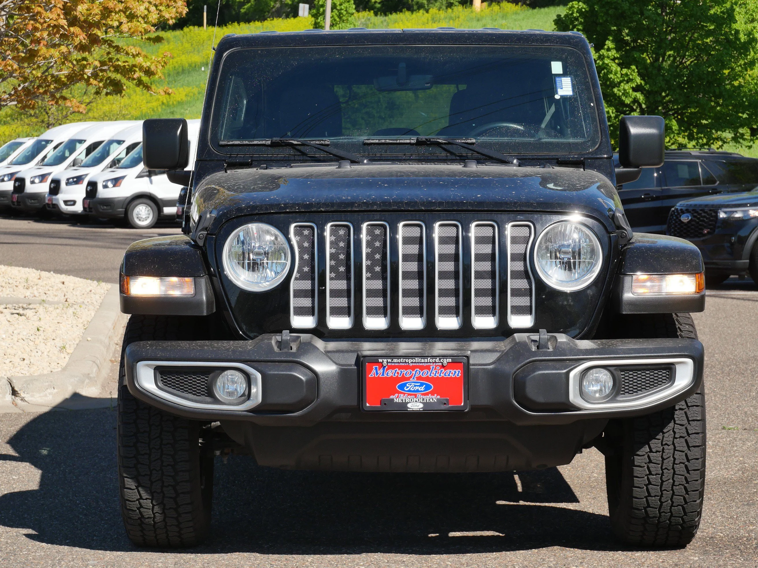Certified 2022 Jeep Wrangler Unlimited Sahara with VIN 1C4HJXEN1NW174063 for sale in Eden Prairie, Minnesota