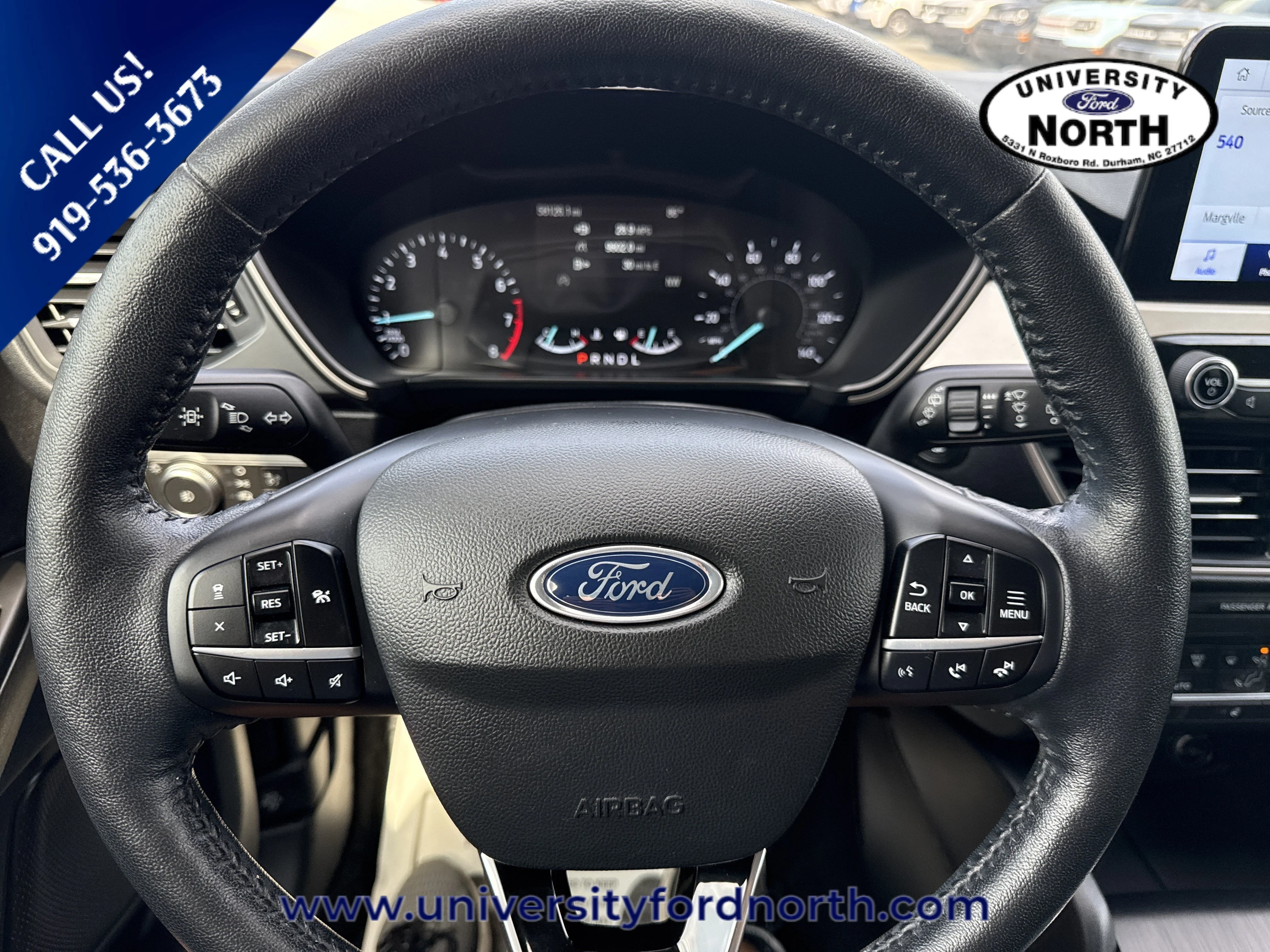Used 2020 Magnetic Metallic Ford SEL image 17