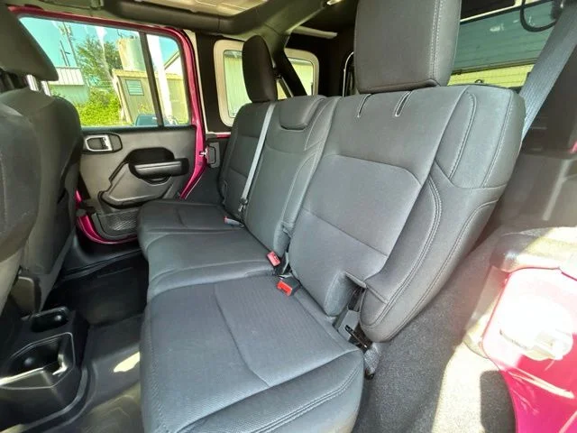 Used 2021 Red Jeep Unlimited Willys image 16