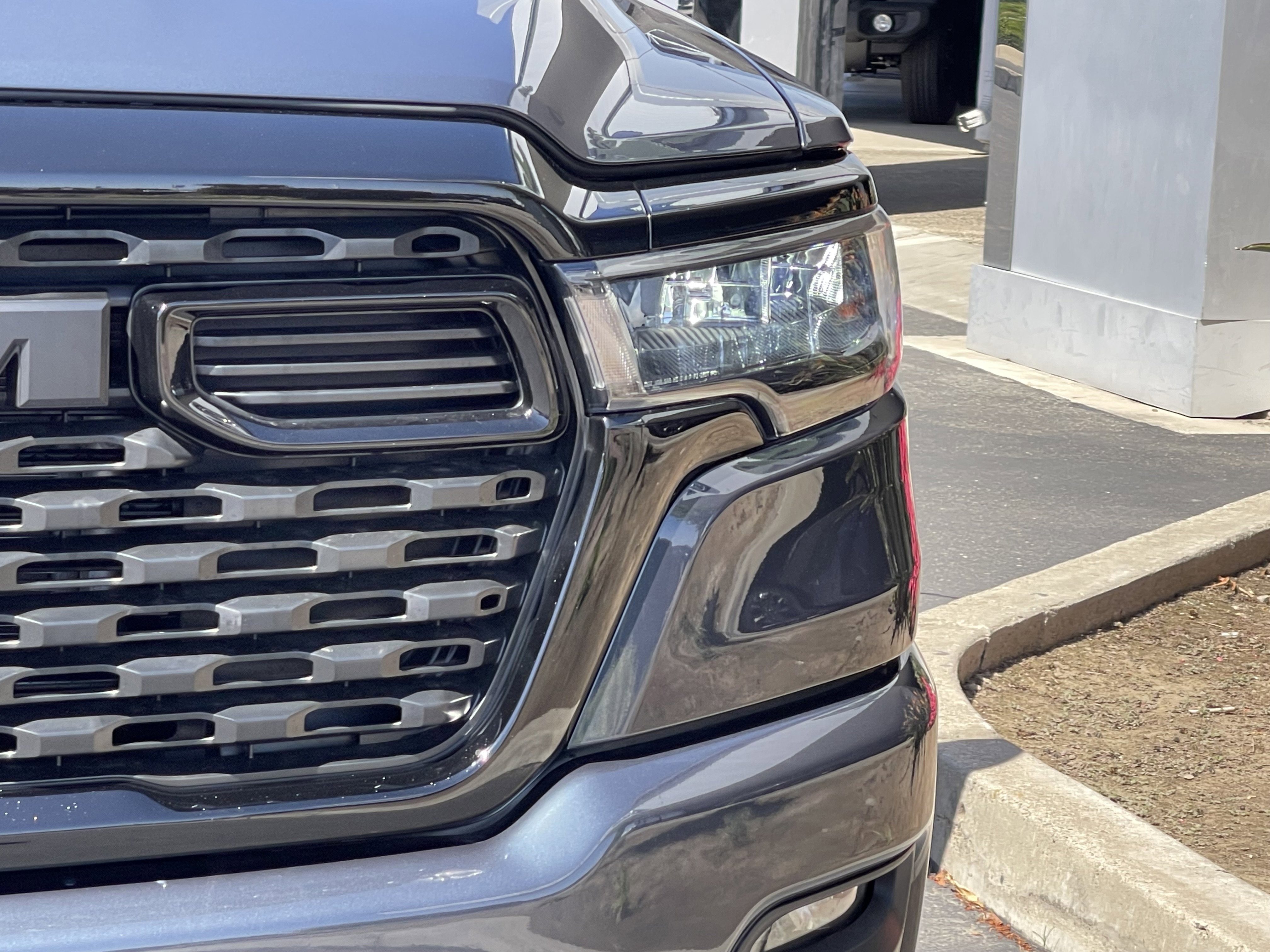New 2026 Forged Blue Metallic Exterior Paint RAM Big Horn/Lone Star image 4