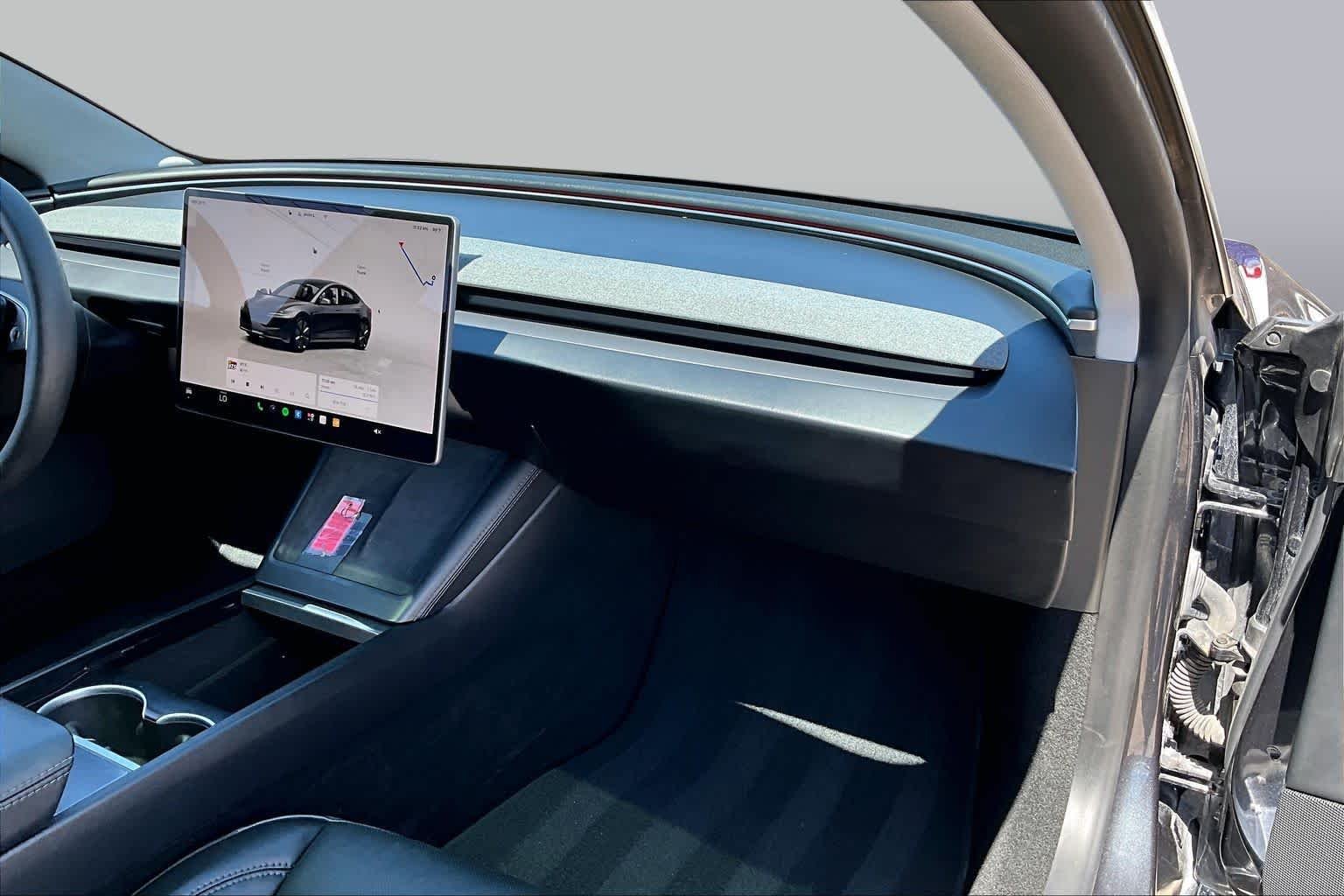 Used 2025 Pearl White Multi-Coat Tesla Long Range image 17