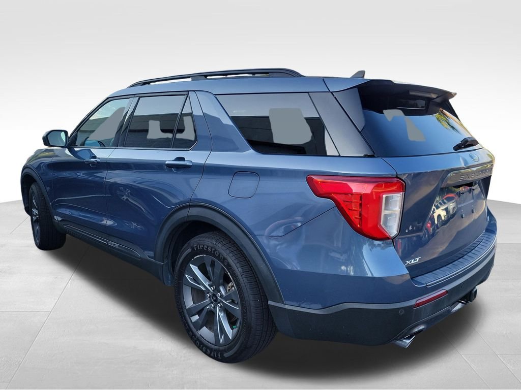 Used 2021 Blue Metallic Ford XLT image 15