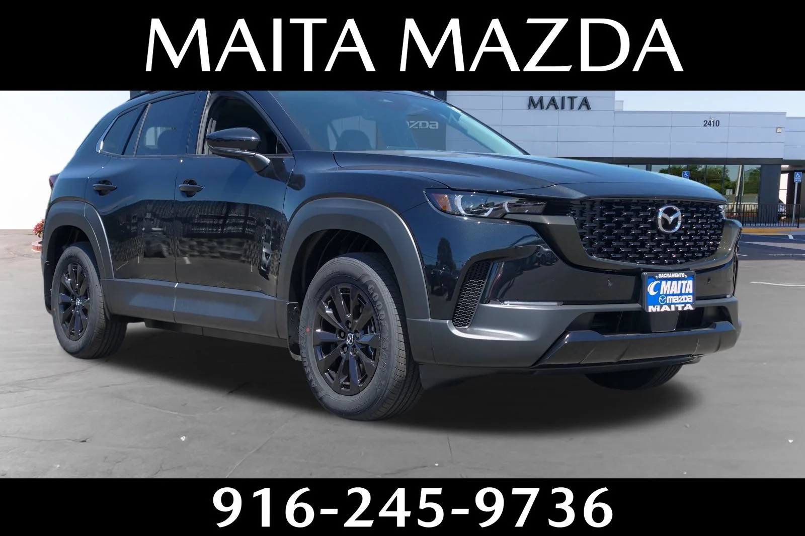 New 2026 Jet Black Mica Mazda Premium image 1