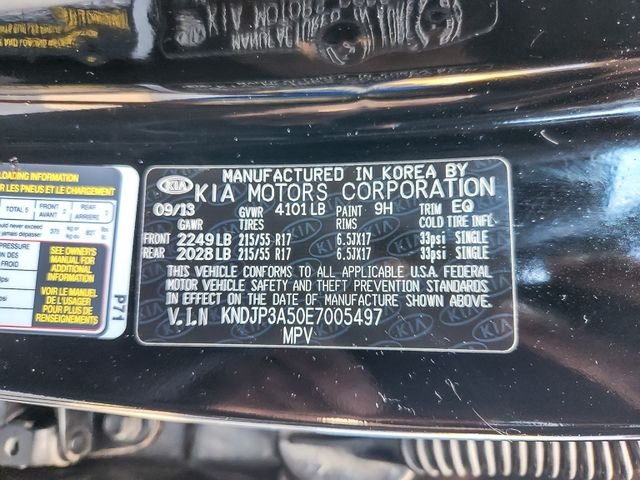 Used 2014 Black Kia Plus image 20