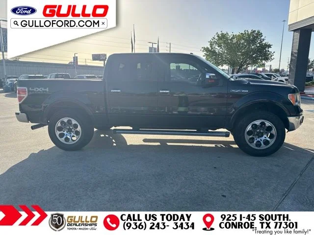 Used 2012 Tuxedo Black Metallic Ford Lariat image 3