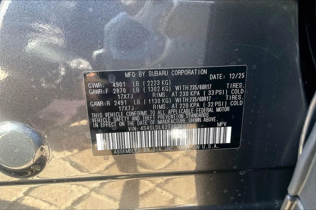 New 2026 MAGNETITE GRAY METALLIC Subaru Wilderness image 13