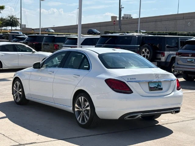 Used 2021 Polar White Mercedes-Benz C 300 image 9