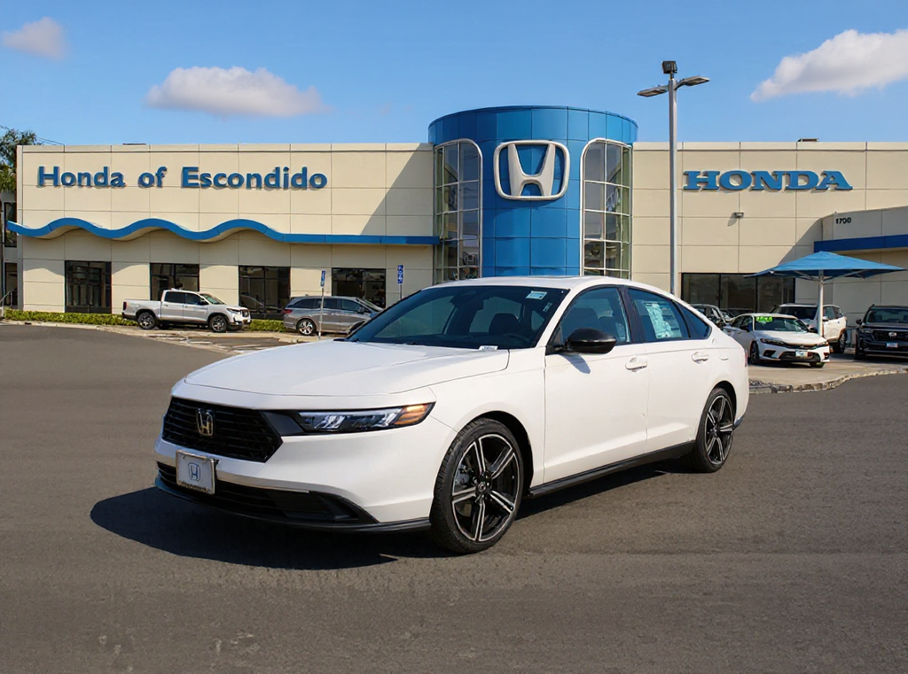 New 2026 Platinum White Pearl Honda Sport image 1