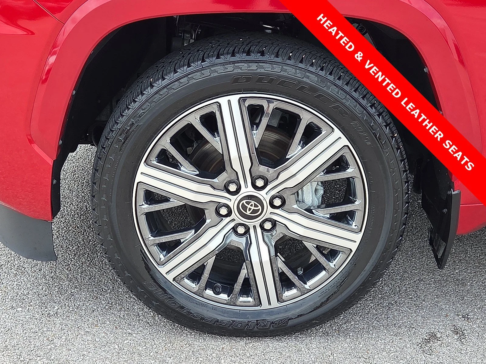 Used 2023 Supersonic Red Toyota Capstone image 7