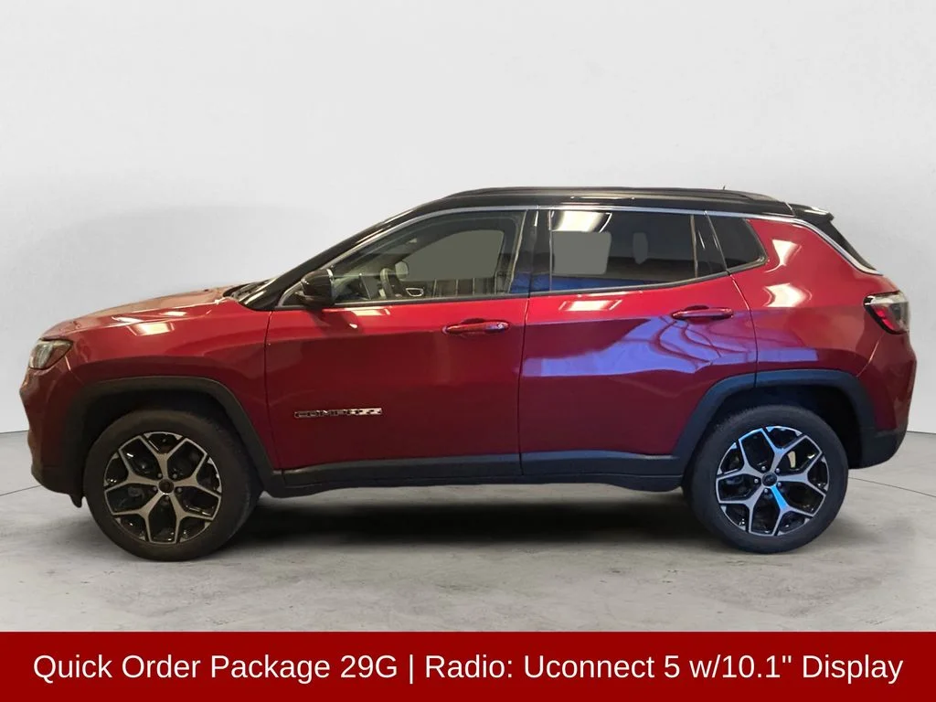 Used 2025 Red Hot Pearlcoat Jeep Limited image 2