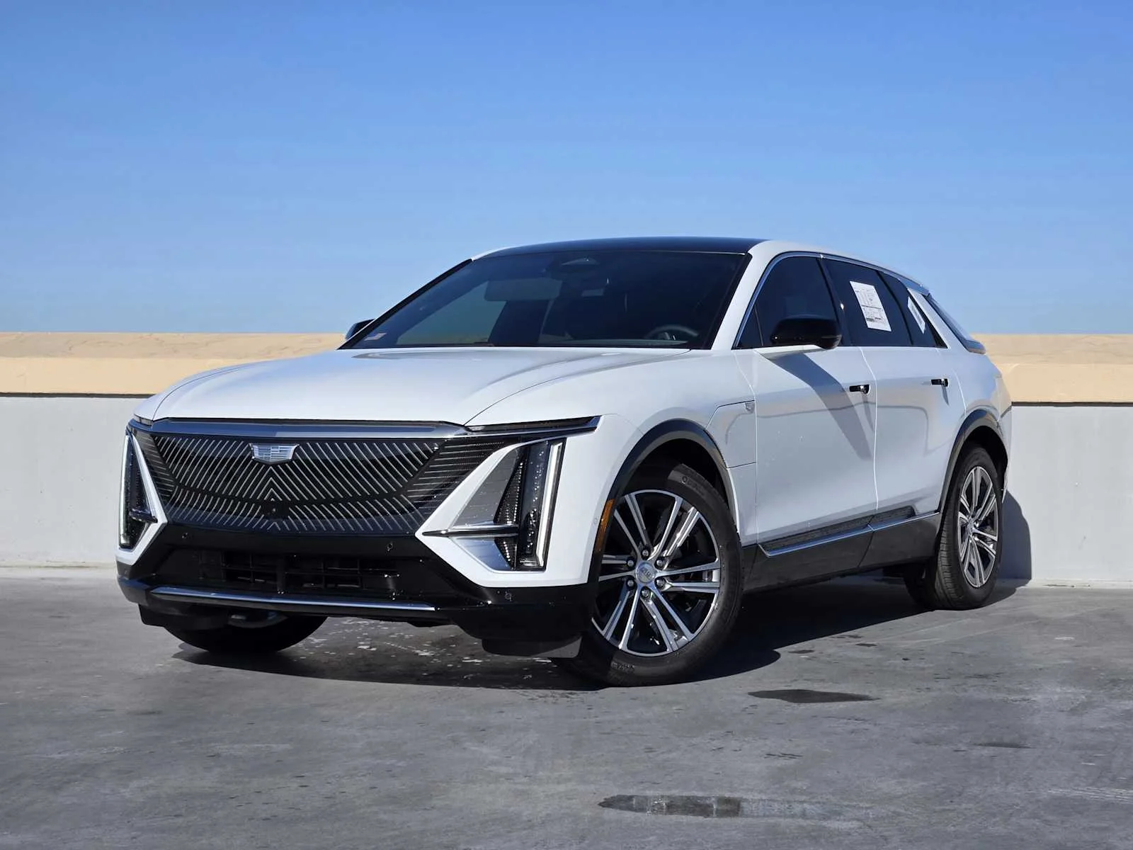 New 2026 Vibrant White Tricoat Cadillac Luxury image 1