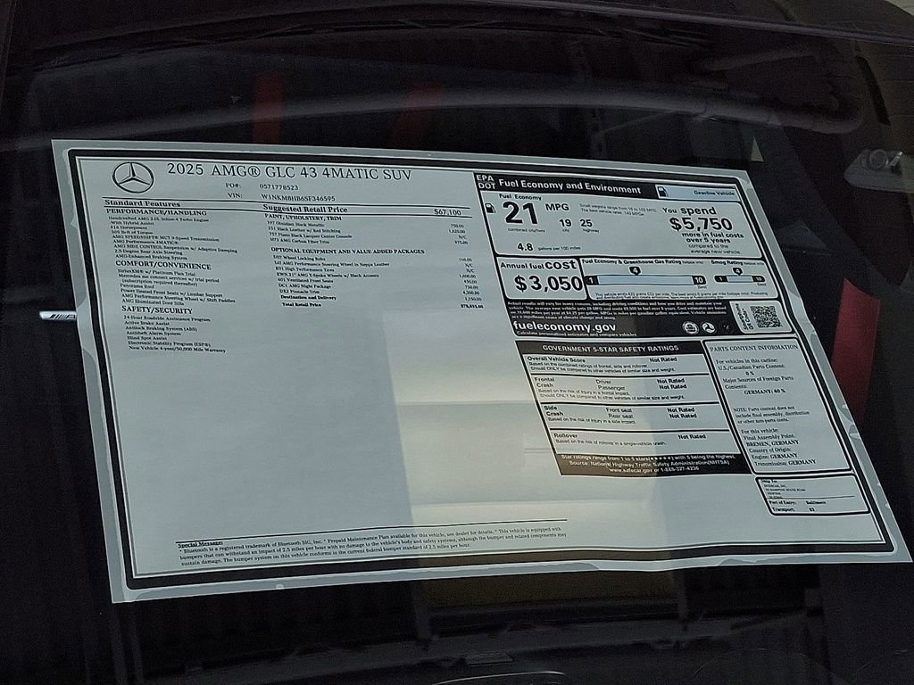 2025 Mercedes-Benz GLC AMG GLC43 - Photo 56