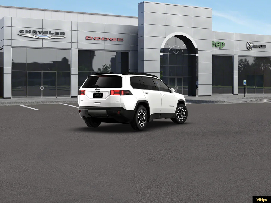 New 2026 Bright White Clear-Coat Exterior Paint Jeep Limited image 6