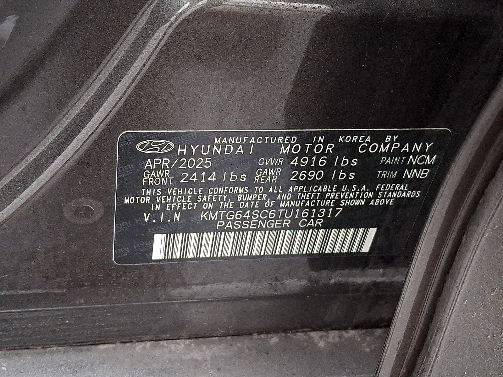 Certified Used 2026 Makalu Gray Genesis 2.5T image 26