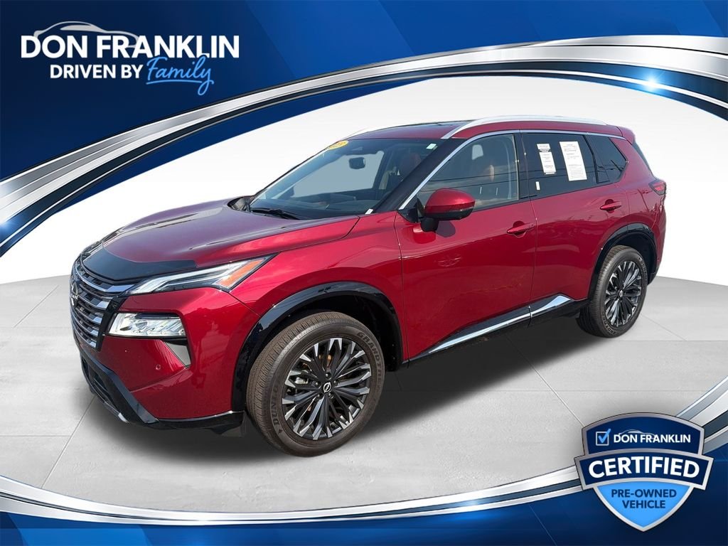 Used 2025 Red Nissan Platinum image 1