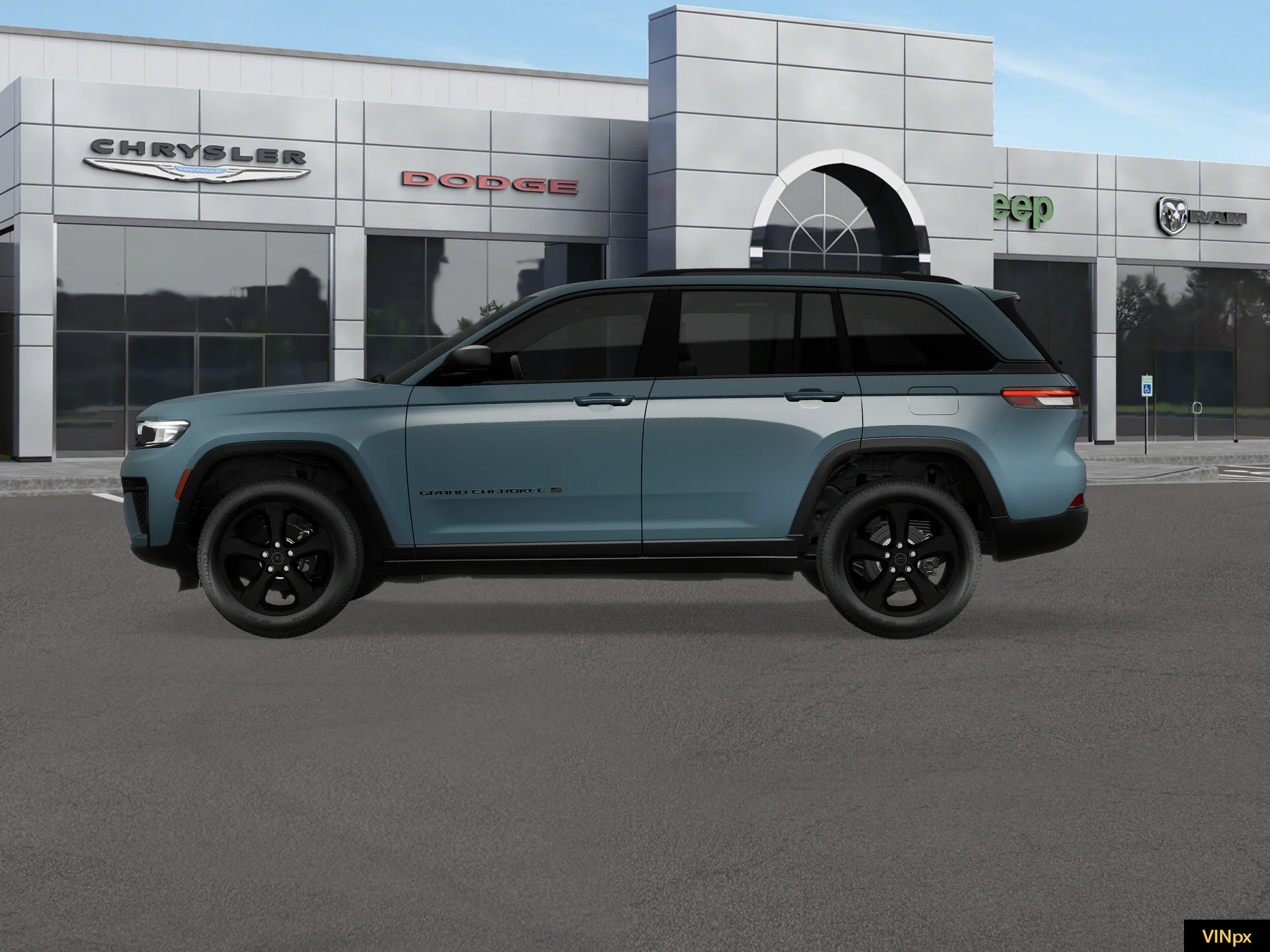 New 2027 Steel Blue Jeep Limited image 3