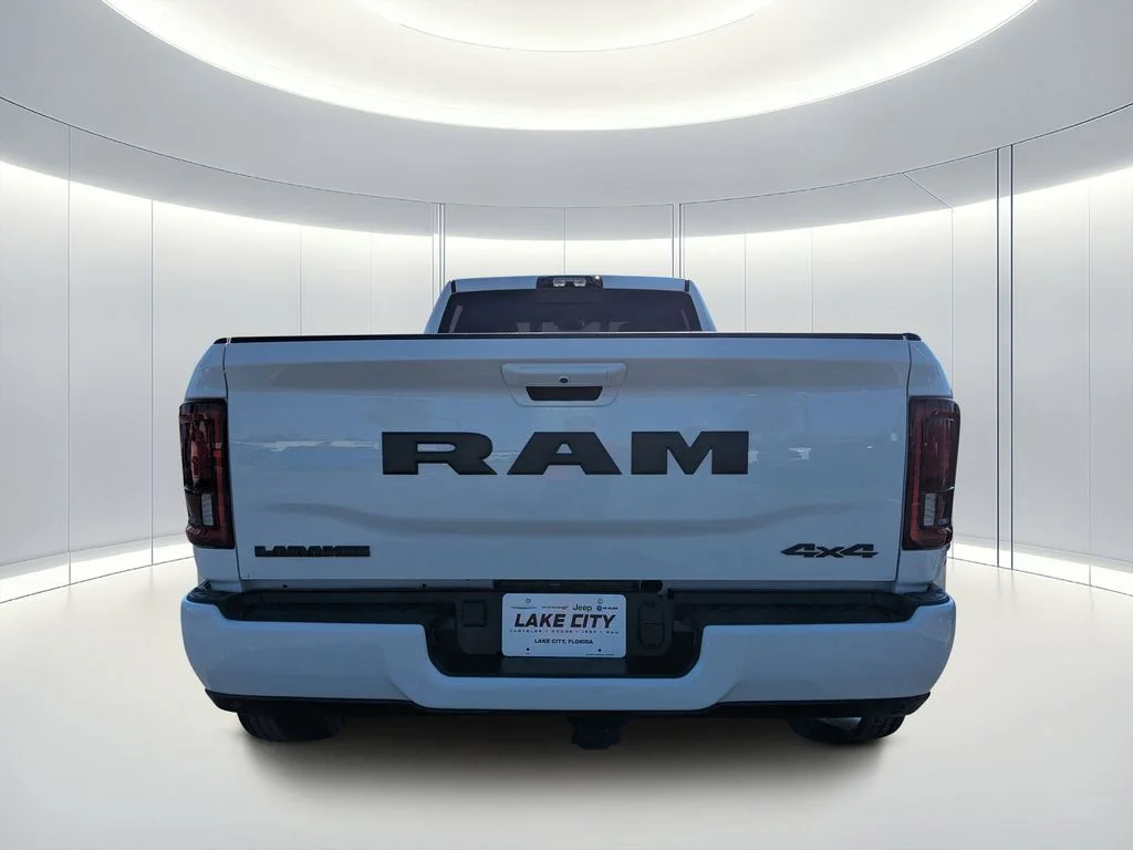 New 2026 Bright White Clear-Coat Exterior Paint RAM Laramie image 5