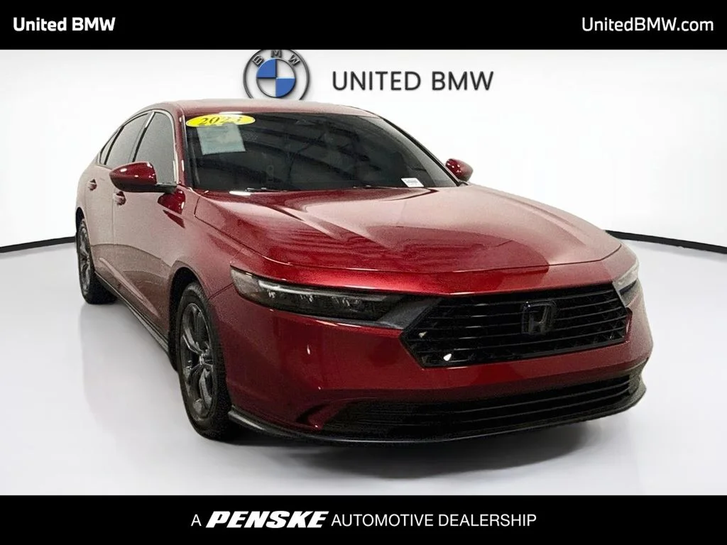 Used 2023 Radiant Red Metallic Honda EX image 3