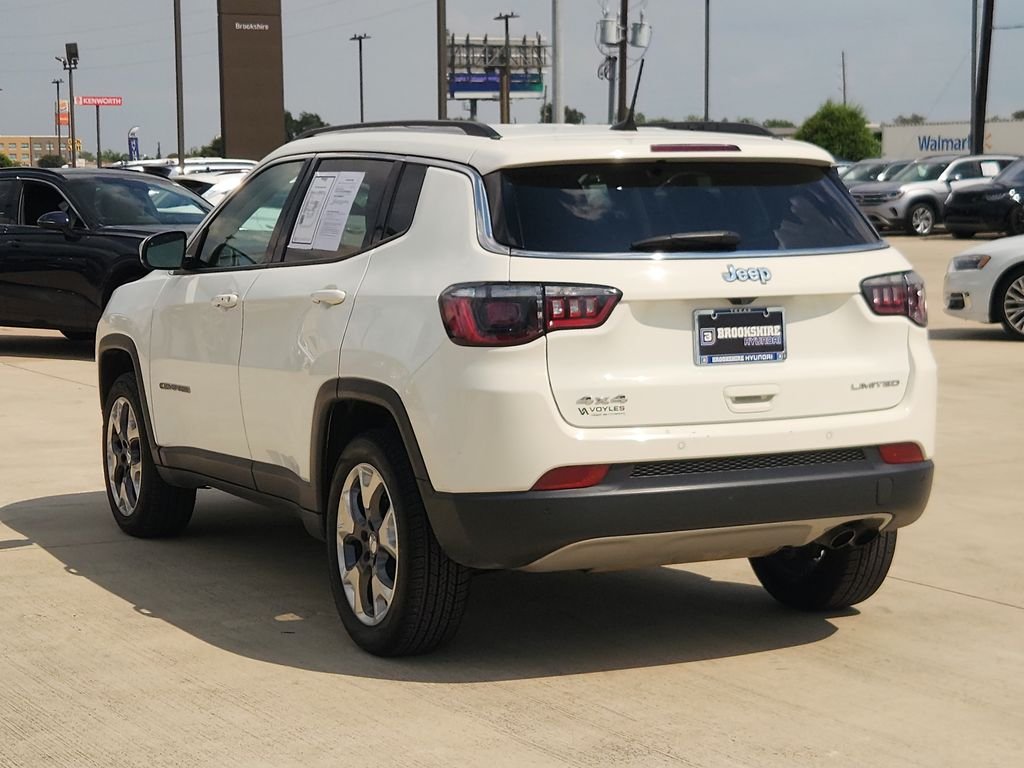 Used 2021 White Clearcoat Jeep Limited image 8