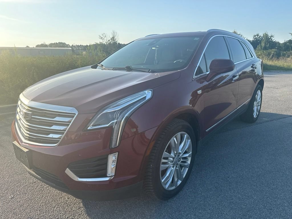 Used 2017 Red Passion Tintcoat Cadillac Premium Luxury AWD image 5