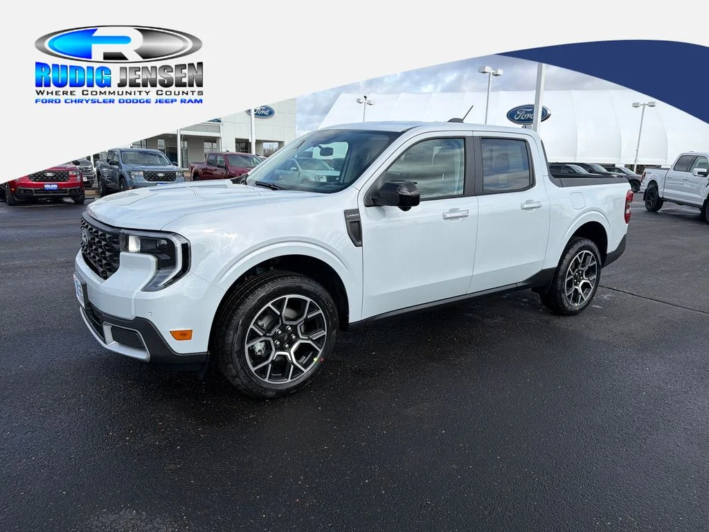 New 2026 Space White Metallic Ford Lariat® image 1