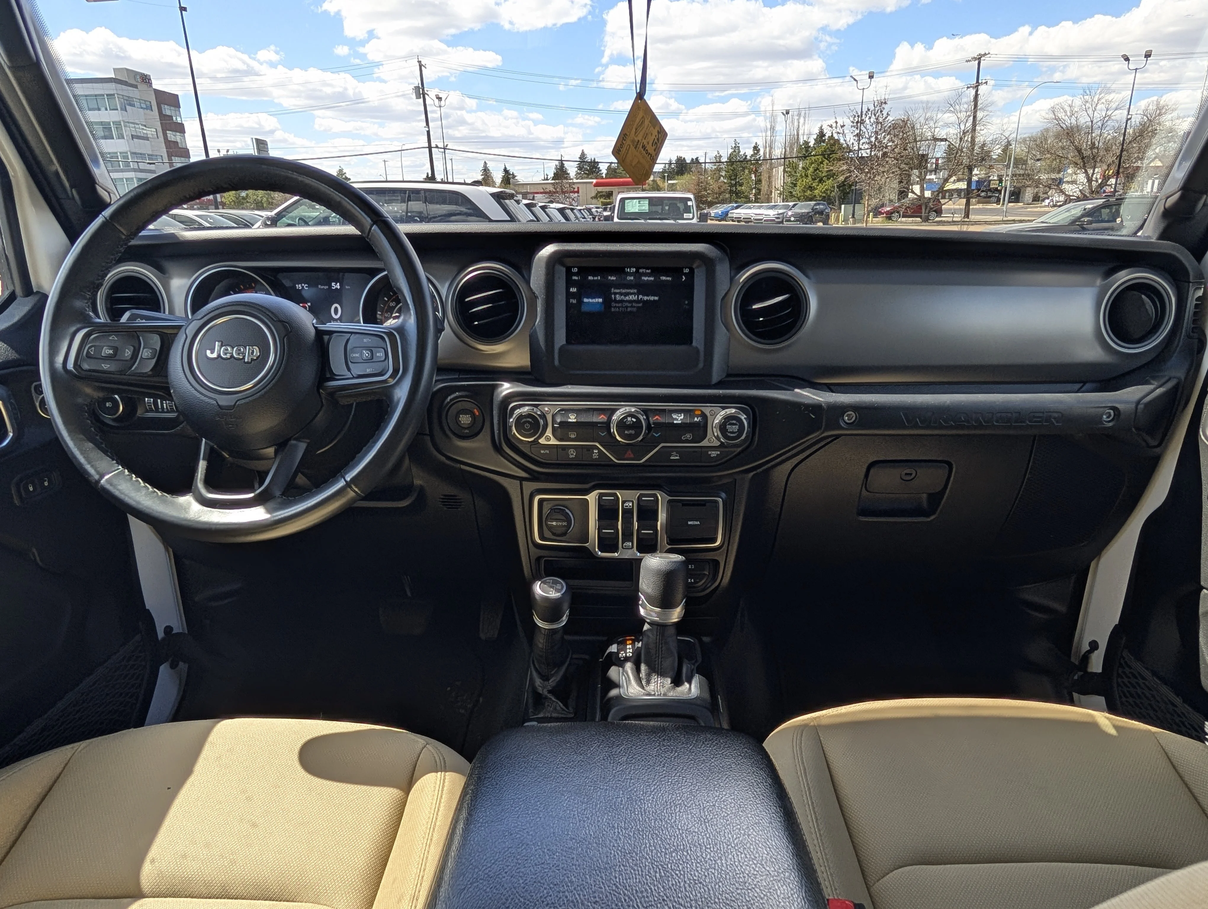 Used 2021 Bright White Jeep Unlimited Sport image 20