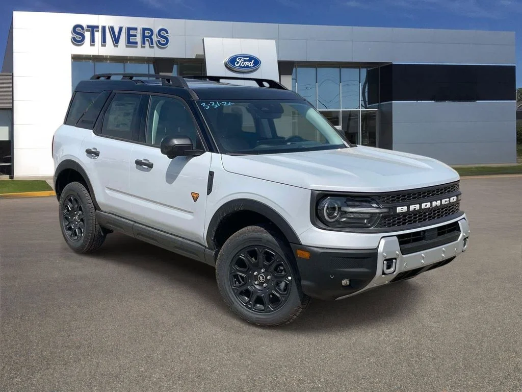 New 2026 Space White Metallic Ford Badlands image 1