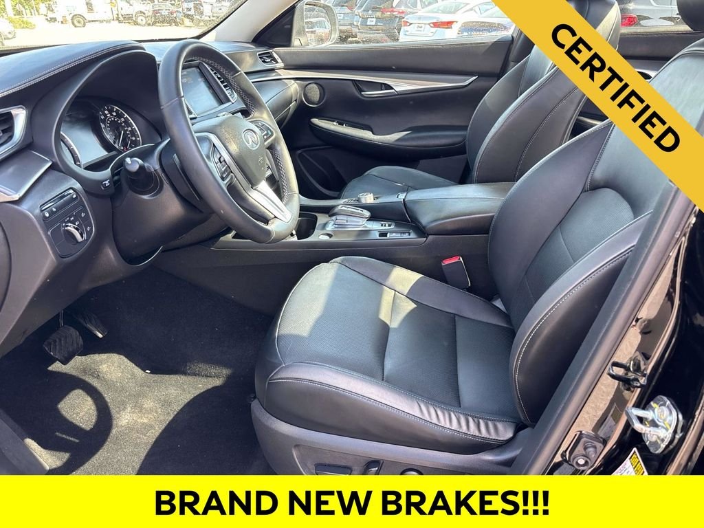 Certified Used 2023 Black INFINITI LUXE image 9