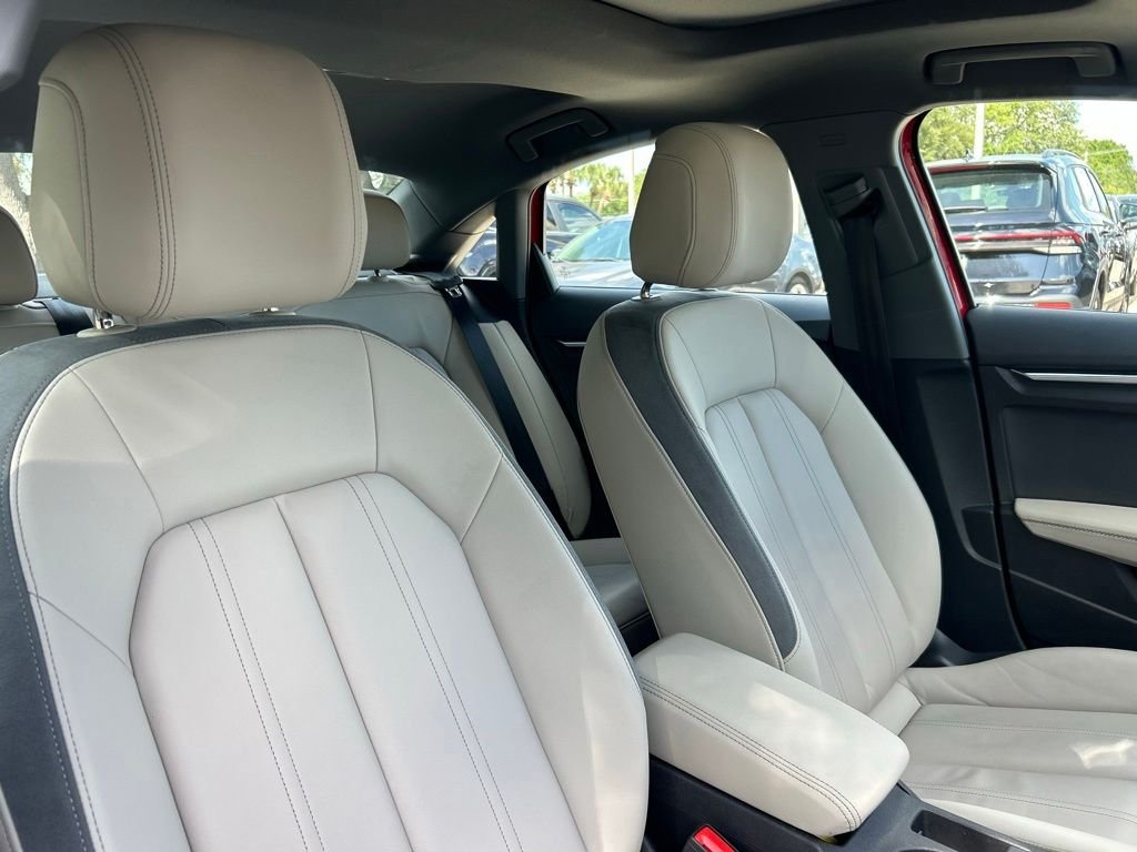 Used 2023 Red Audi 40 Premium Plus image 46