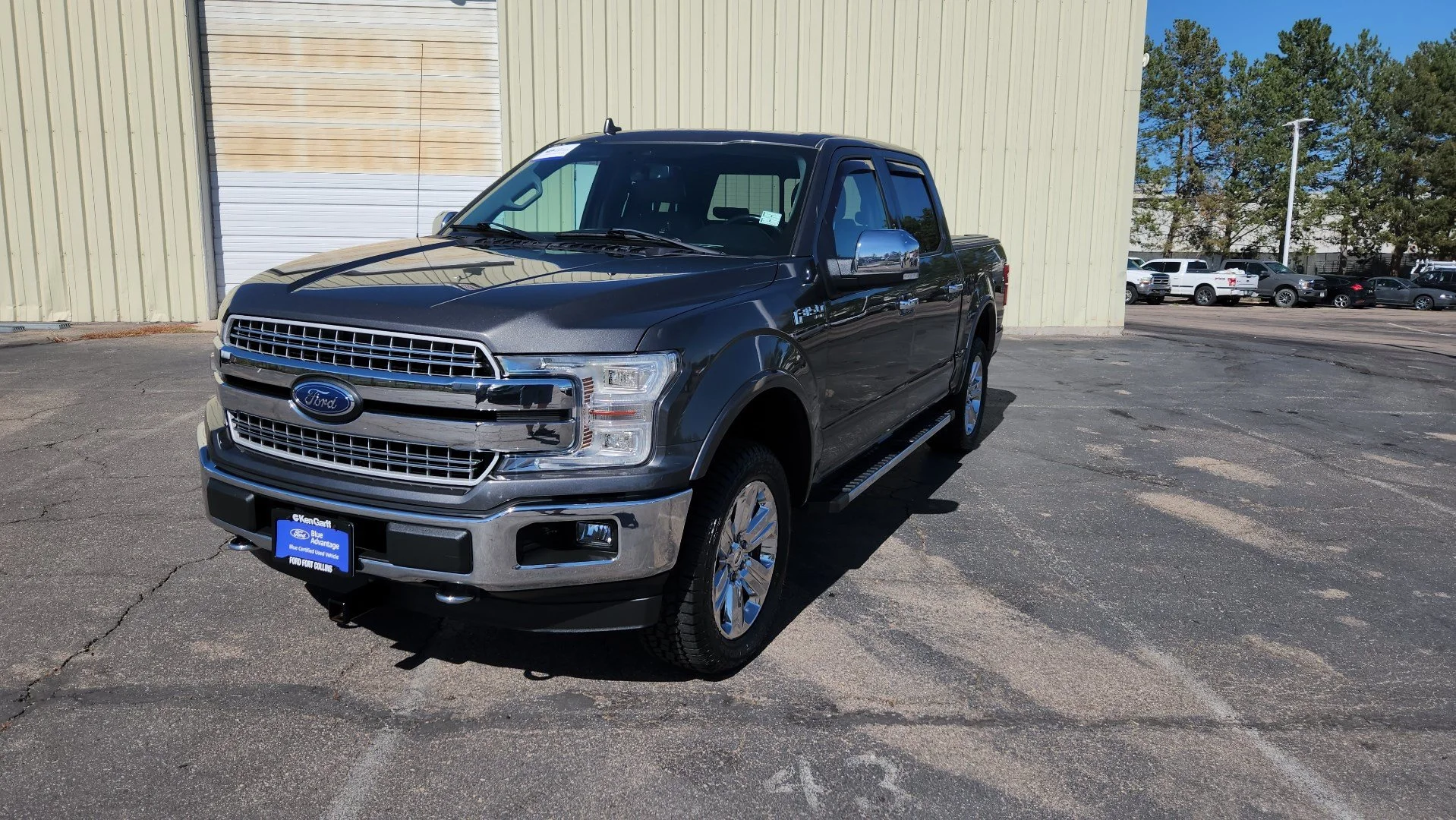 Certified Used 2018 Magnetic Ford LARIAT image 2