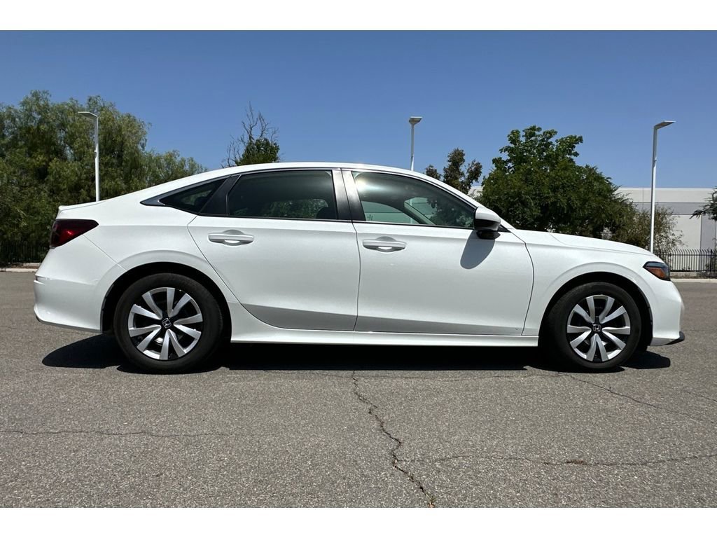 Certified Used 2025 Platinum White Pearl Honda 4D LX image 61