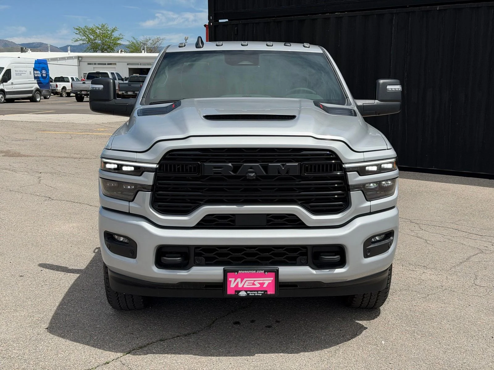 New 2026 Silver-Zynith Exterior Paint RAM Laramie image 3