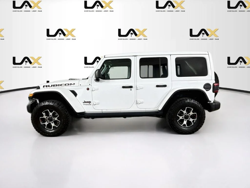Used 2021 White Jeep Unlimited Rubicon image 4