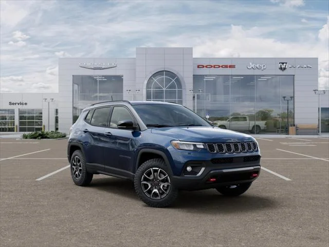 New 2026 Fathom Blue Pearl-Coat Exterior Paint Jeep Trailhawk image 31