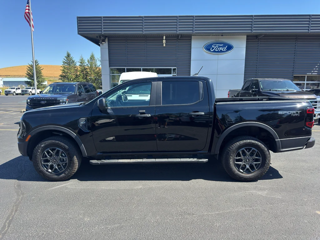 Used 2025 Shadow Black Ford XLT image 3