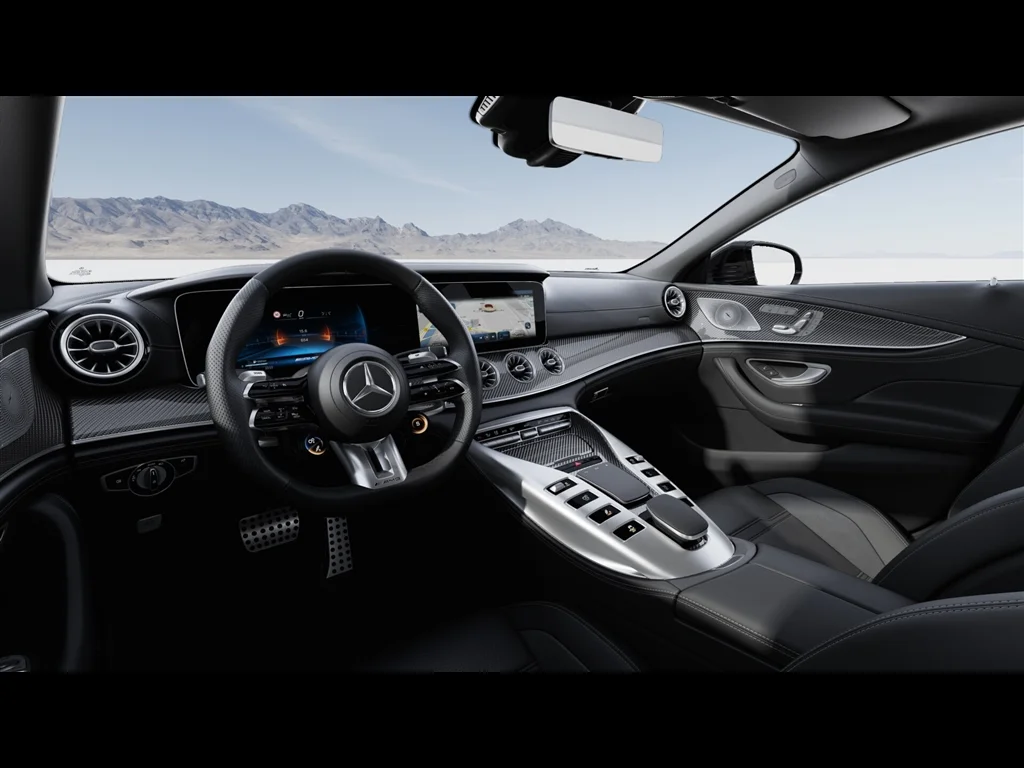 New 2026 Graphite Grey Metallic Mercedes-Benz AMG® GT 43 4-Door Coupe image 38