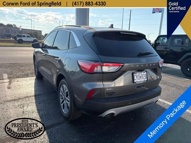 Certified Used 2022 Gray Metallic Ford SEL image 8