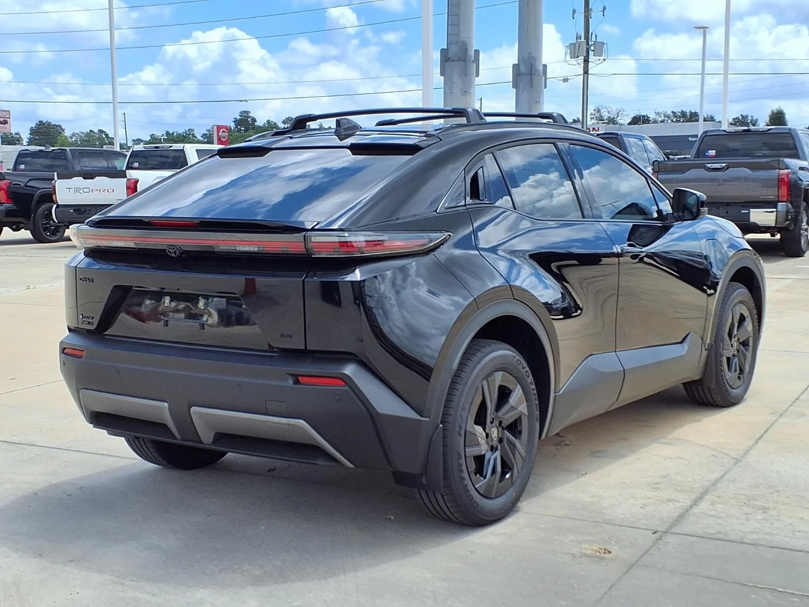 New 2026 Black Toyota SE image 6