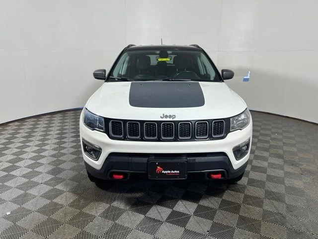 Certified 2019 Jeep Compass Trailhawk with VIN 3C4NJDDB8KT834318 for sale in Shakopee, Minnesota