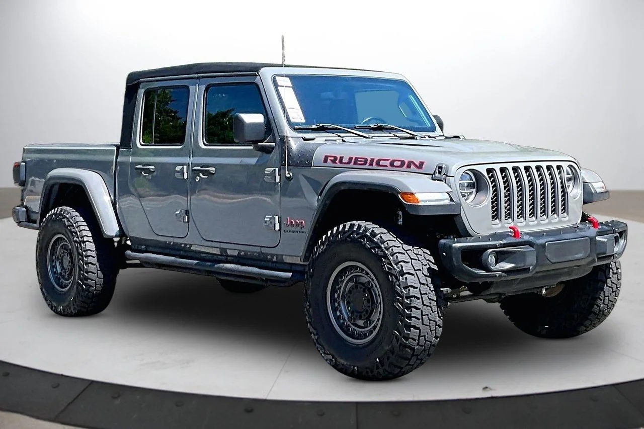 Used 2021 Gray Jeep Rubicon image 2