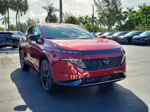 New 2027 Scarlet Ember Tintcoat Nissan Dark Armor image 3