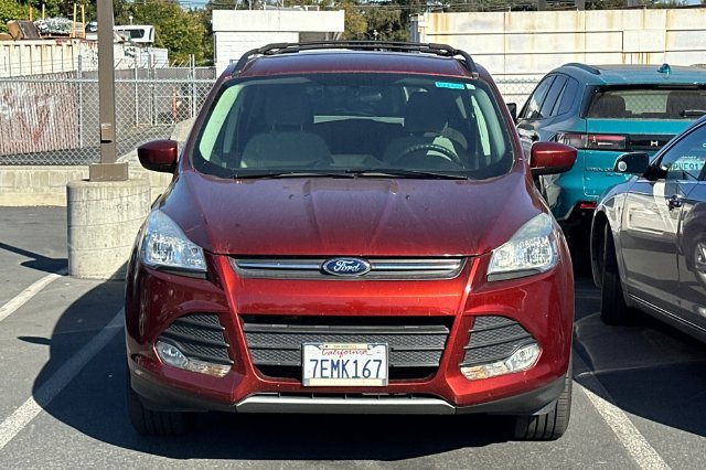 Used 2014 Orange Ford SE image 3