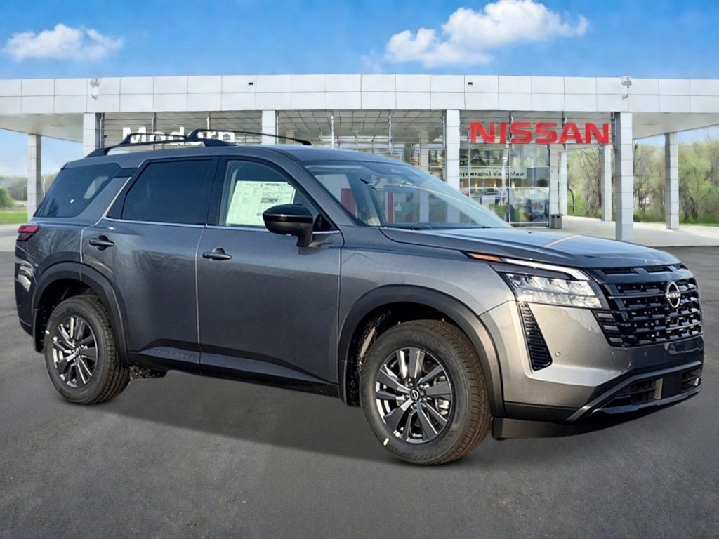 New 2026 Gun Metallic Nissan SV image 7